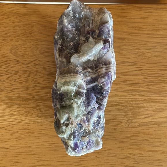 Beautiful Natural Freestanding Chevron Amethyst Crystal - Picture 5 of 7